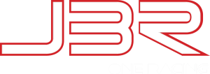 JBR WHITE red logo